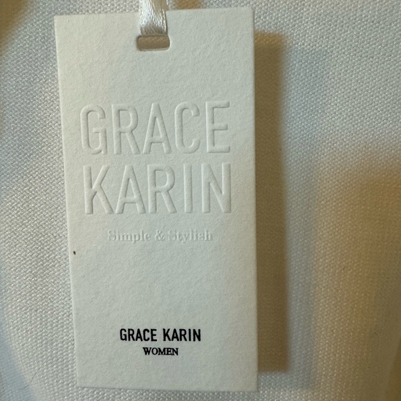 593-Grace Karin Sweater Womens Lg. Open Front Knit Cropped Bolero Shrug Cardigan - Picture 10 of 12